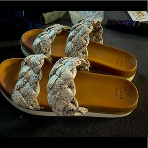 A New Day Faux Snake Skin Sandals